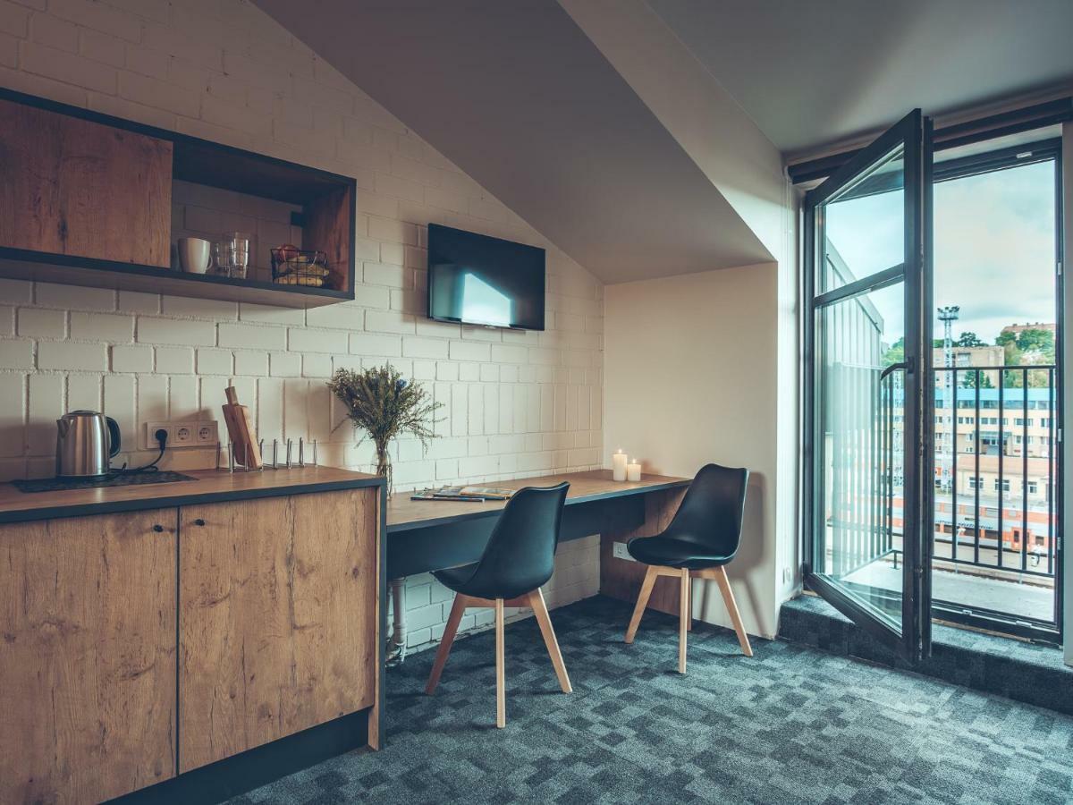 Self Check-In Hotel Railway Apartments Vilnius Exterior foto